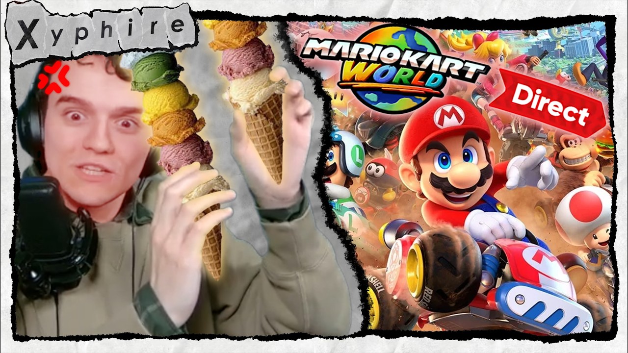 LES BOULES DE GLACES 😡🍨 | [Mario Kart World Direct 17/04/2025 | 🔴 LIVE du 17/04/2025]