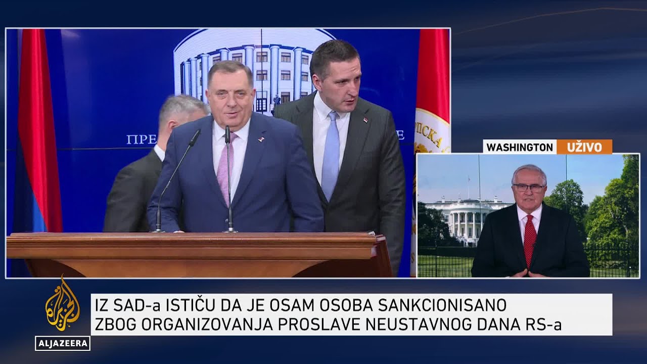 Proširene američke sankcije Dodiku i saradnicima, sačinili plan secesije RS-a od BiH