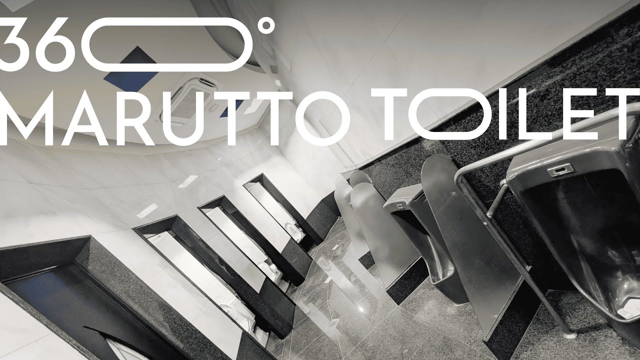 【360°まるっと】ラウンドワン千種店のトイレ(Men's Toilet)｜TYC320W、L548、US610C、CS880B、ウォシュレットSB(TCF6623型)、CS230B、DW-302