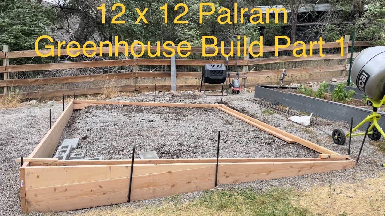 12 x 12 Palram Greenhouse Build Part 1
