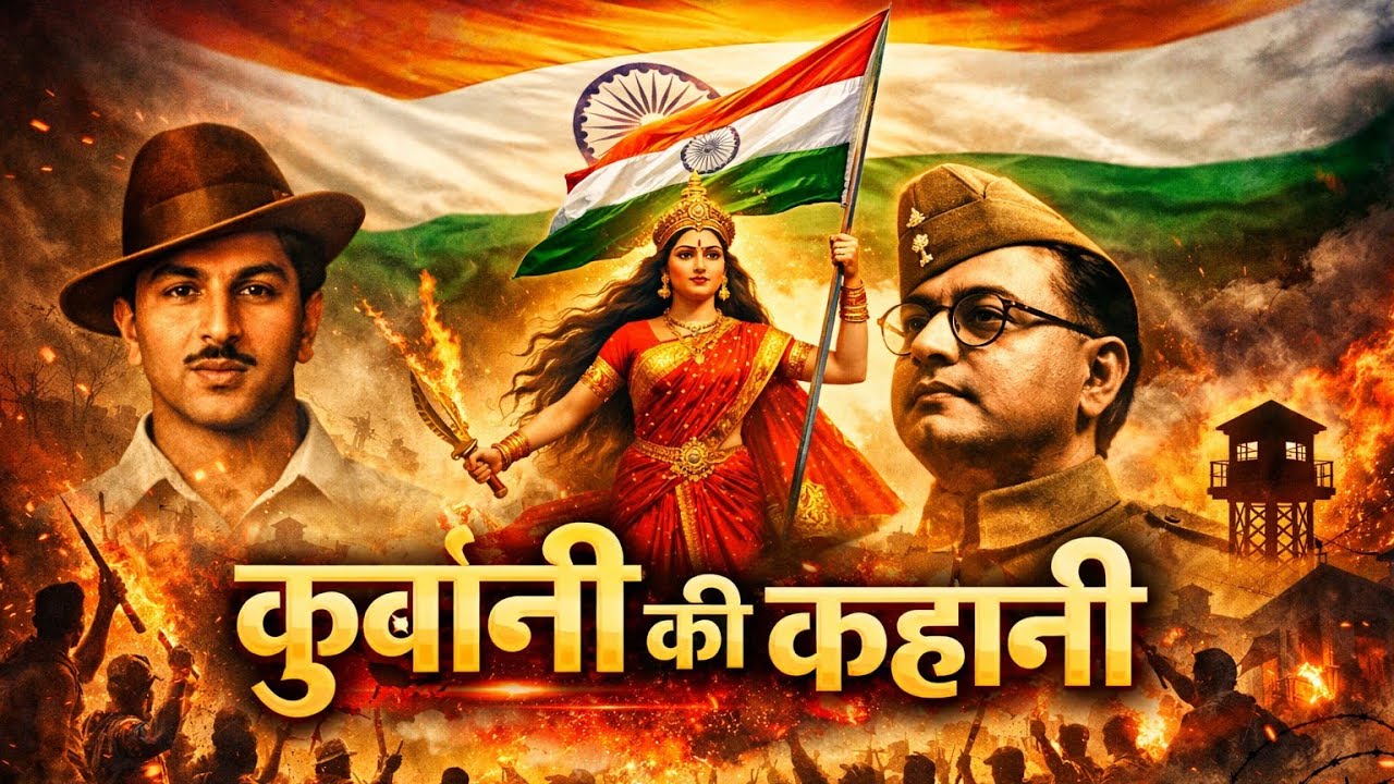 Qurbani Ki Kahani | Bharat Ki Azadi Ki Sachchi Kahani | Desh Bhakti Geet 2025 | Patriotic Song