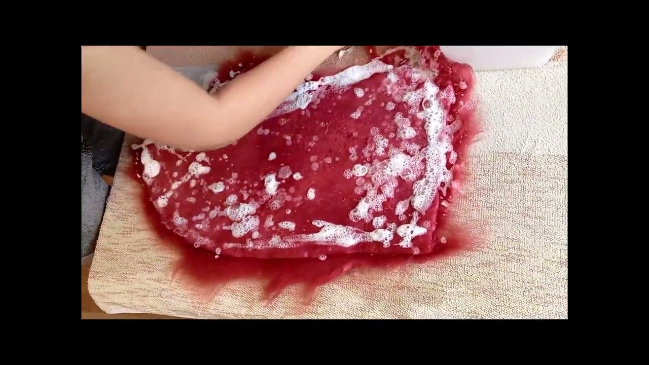 Валяем скифский колпак / Felting a Scythian cap