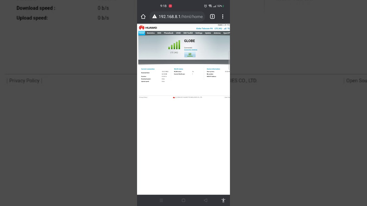 How to change band/cell id locking in b315s-936 using gomo sim.