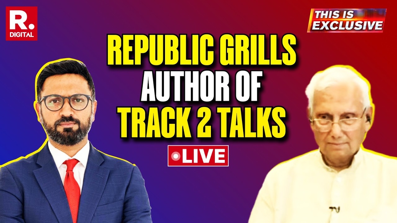 This Is Exclusive LIVE: Republic Confronts Man Behind the India-Pakistan Talks Letter | Pahalgam