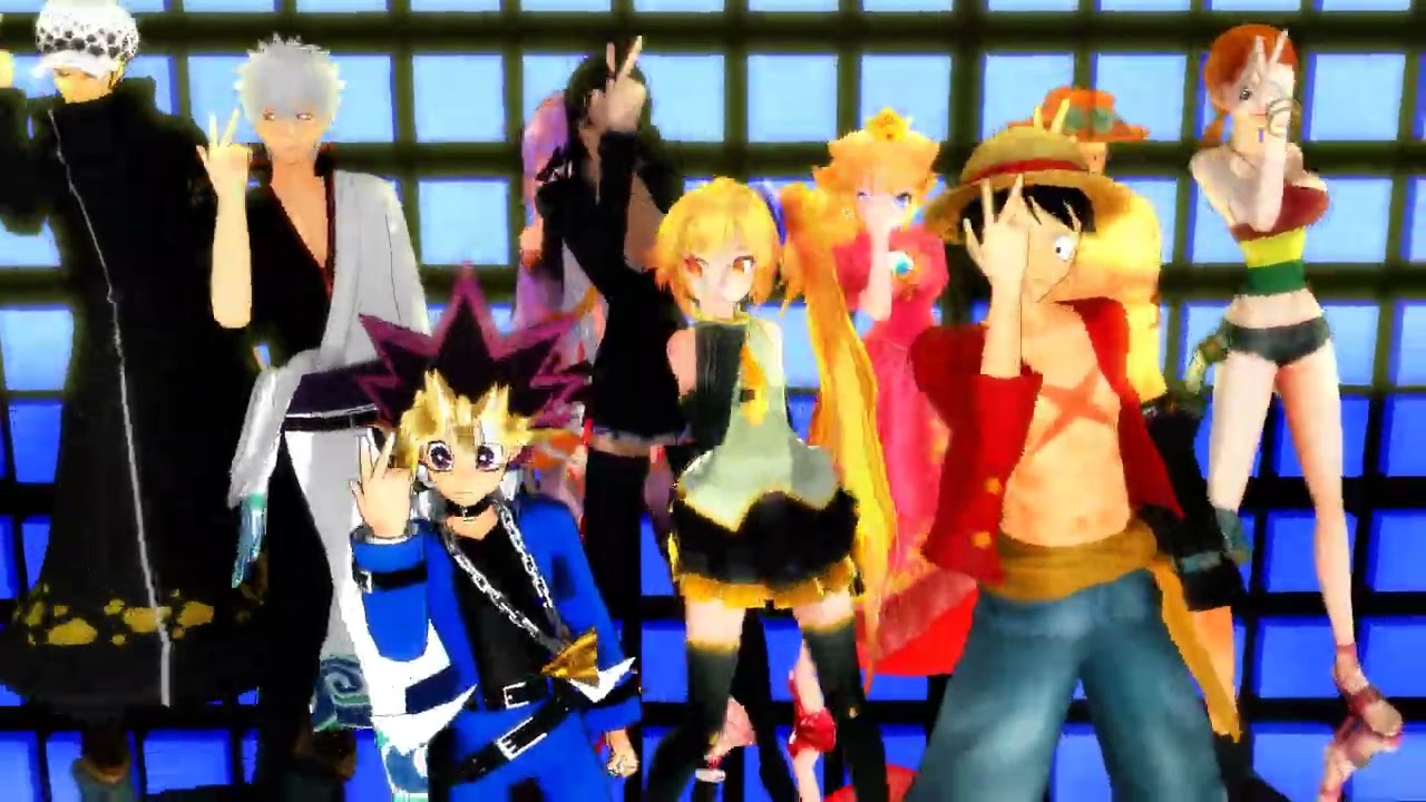 [MMD] One, Two, Three - various characters