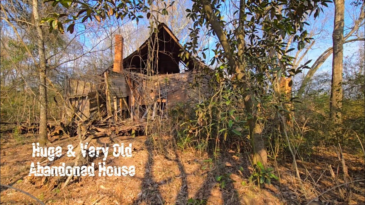 Huge Abandoned House in the Woods