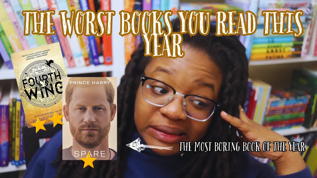 The Worst Books You Read in 2023 | My Reaction
