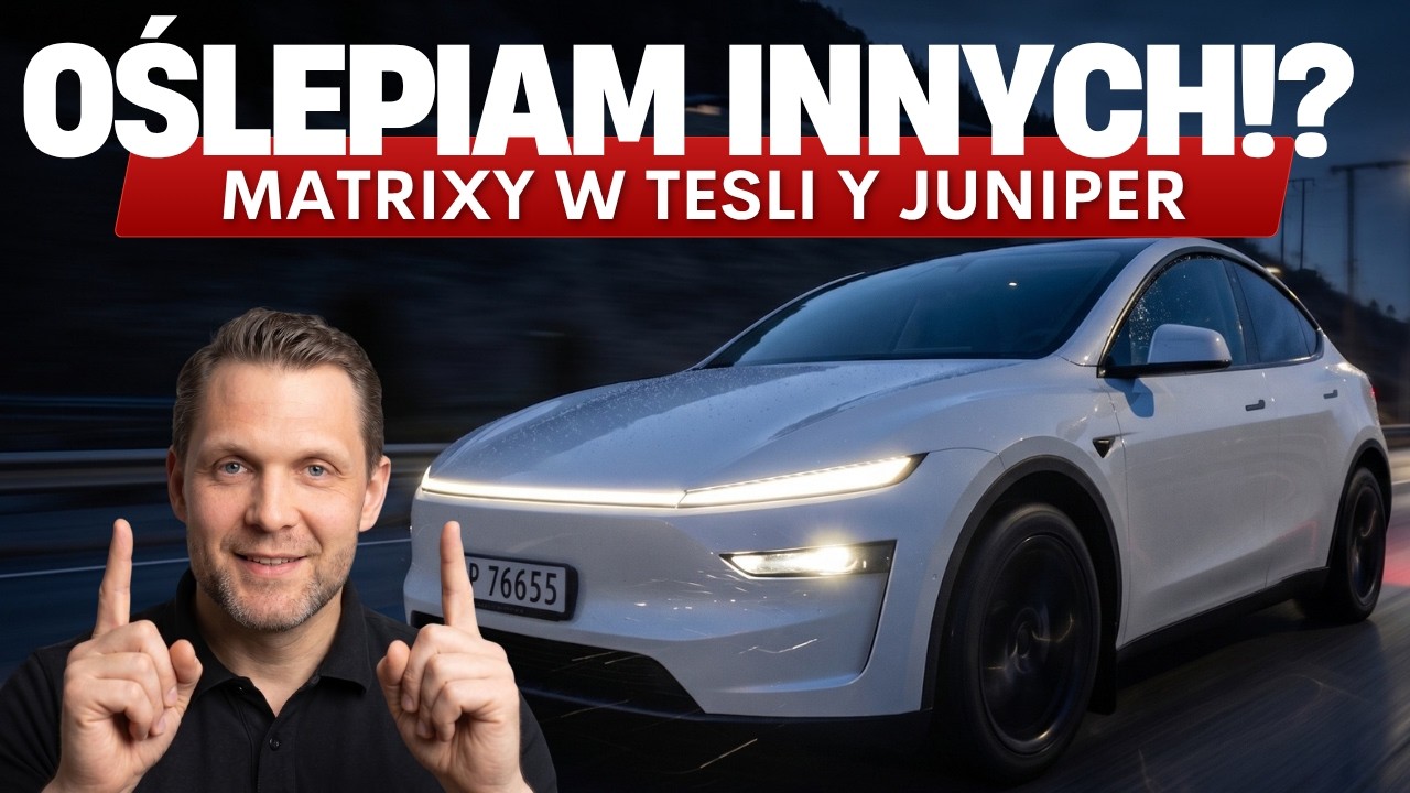 Nowa Tesla Model Y Juniper: O co chodzi z tymi światłami?!