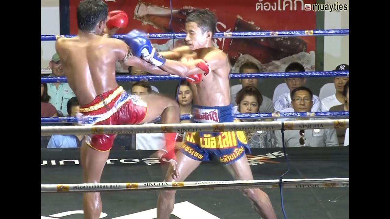 Muay Thai Fight - Wanchai vs Satanmuanglek, Rajadamnern Stadium Bangkok - 11th June 2015