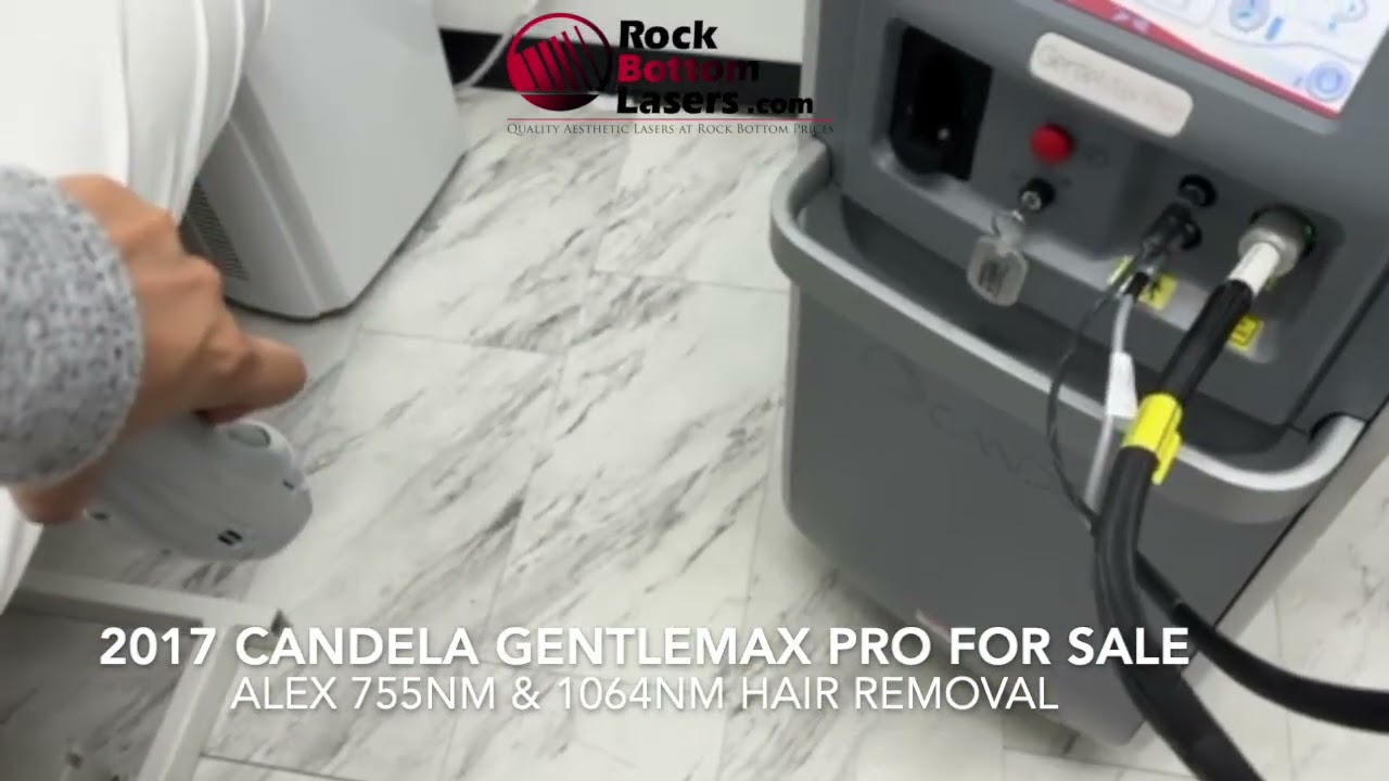 2017 Candela Gentlemax Pro Laser Hair Removal For Sale