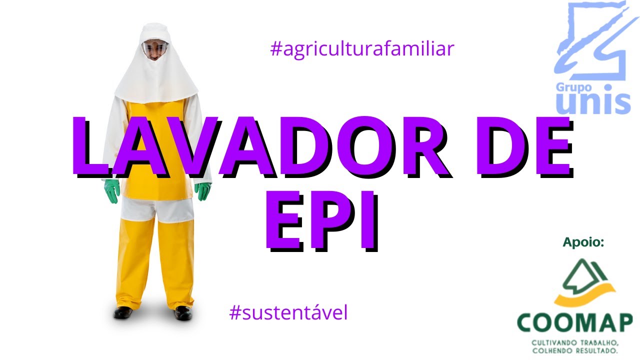 Lavador de EPI Agrícola. Contribuição para a redução do índice de contaminação por agroquímicos.