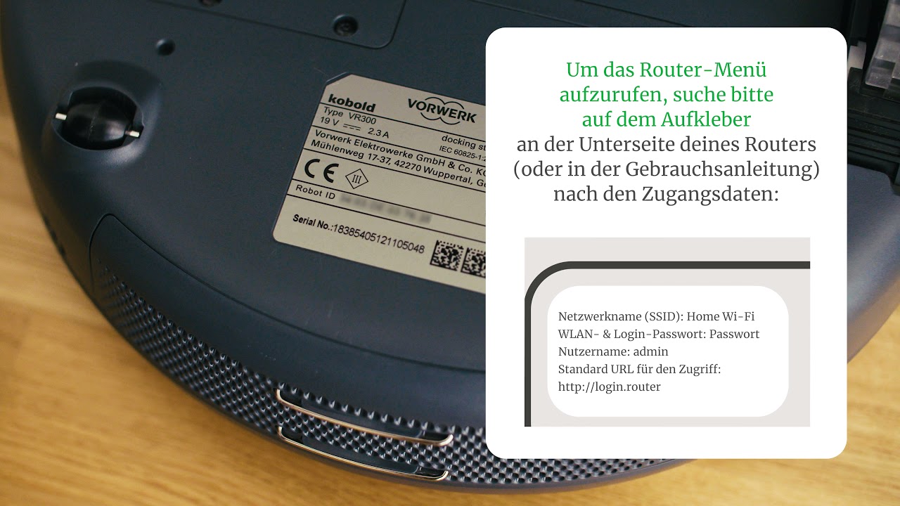 Anleitung I Kobold VR300 Saugroboter: WLAN Verbindungsprobleme (MAC-Filter)