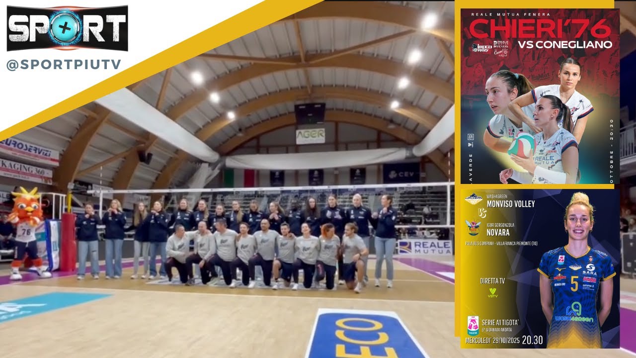 #speciale #volley - Serata presentazione Chieri '76 - Immagini ed interviste!