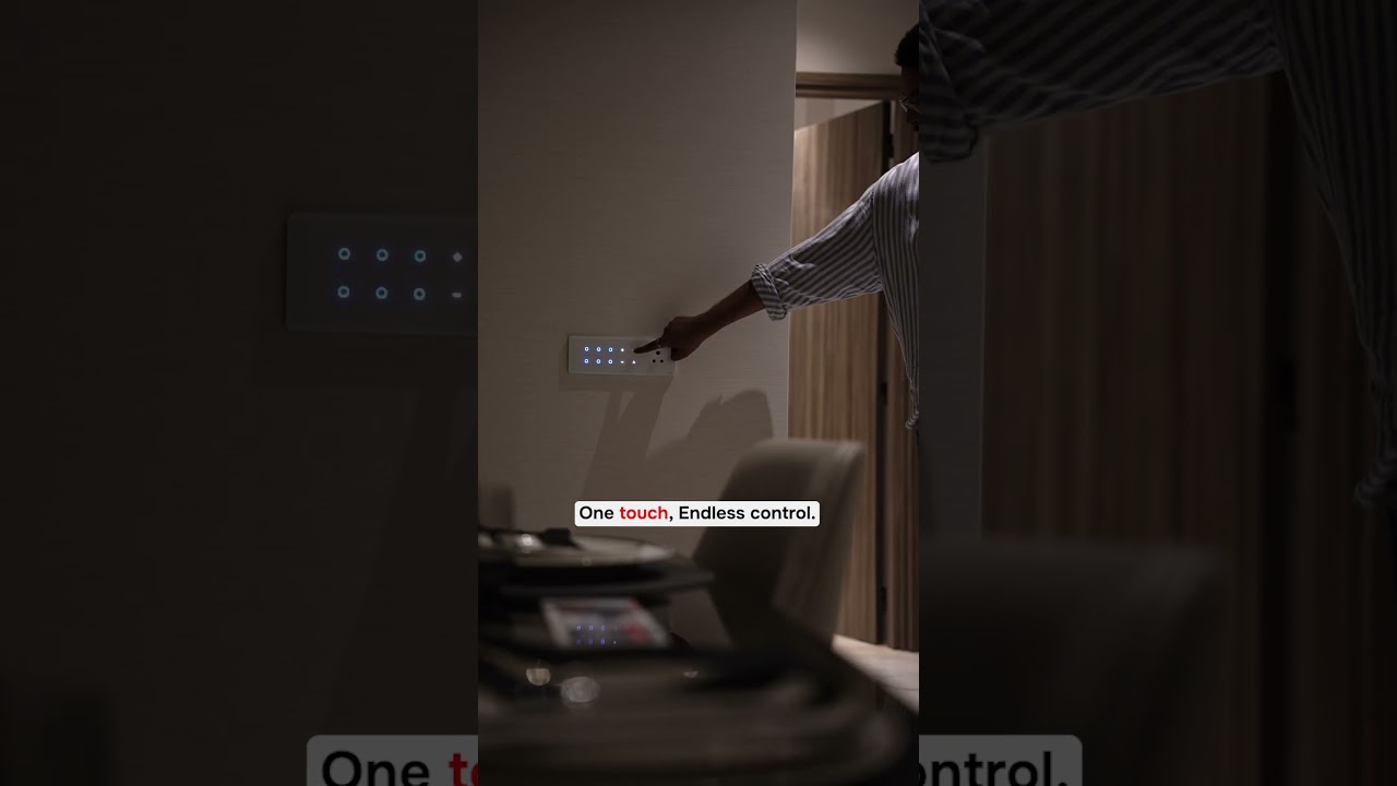 Alexa-Compatible Smart Touch Switches - One Touch, Endless Home Control!
