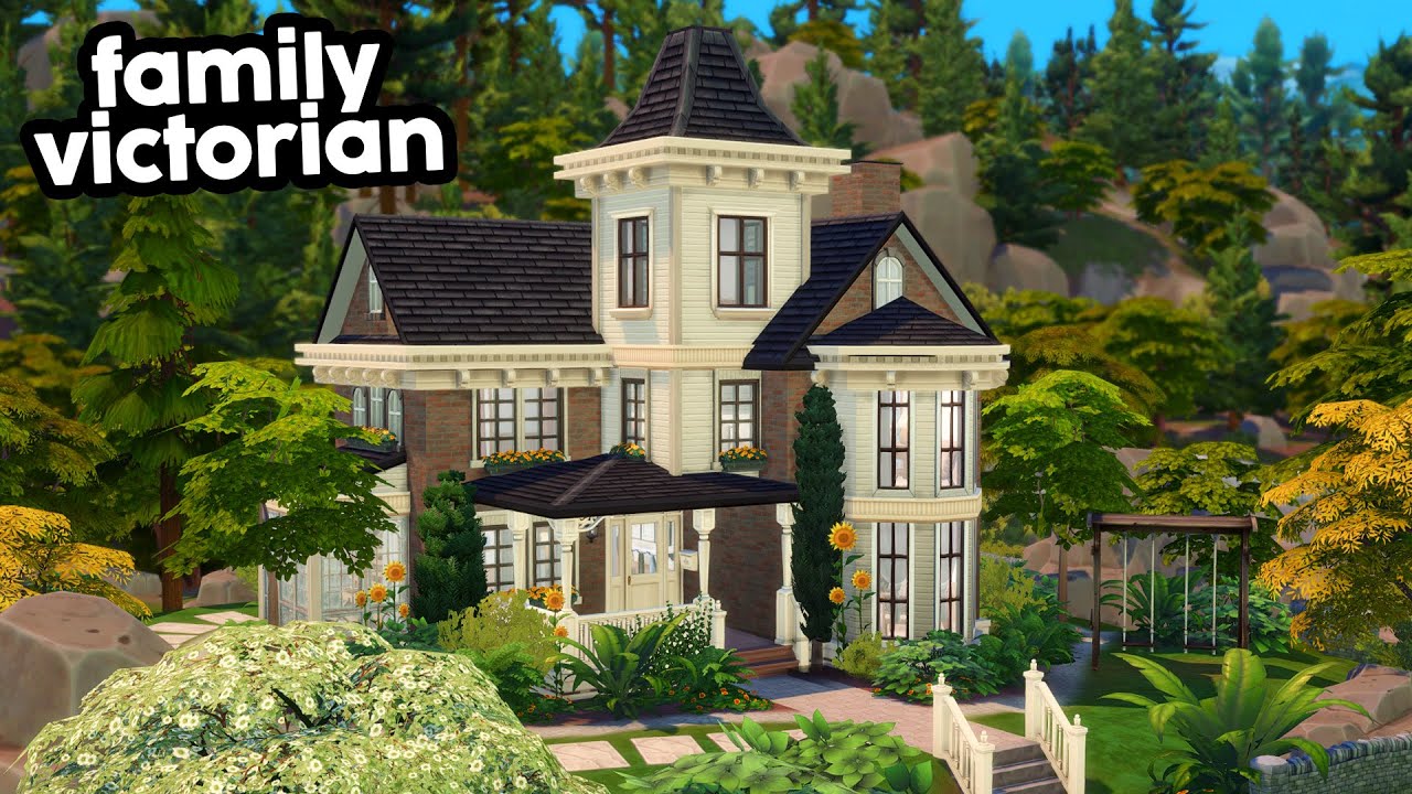Family Victorian // The Sims 4 Speed Build
