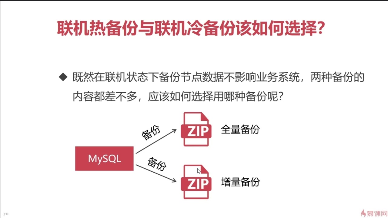 PXC数据备份与恢复