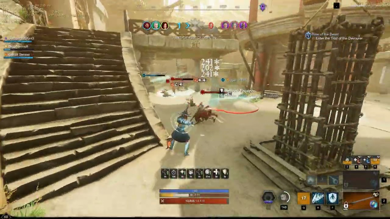 spike stagger detonate kill @ 3mins55secs | New World