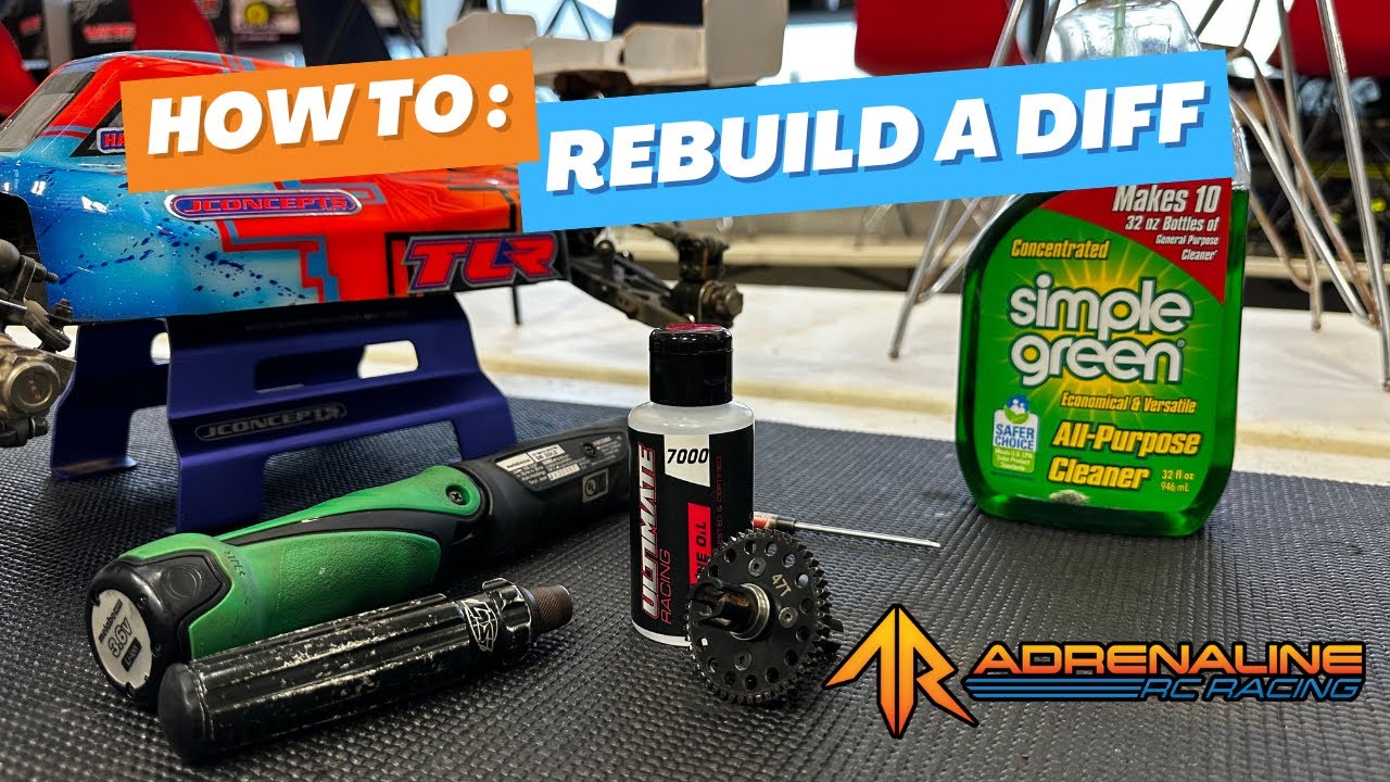 How To : Rebuild Your RC Differential