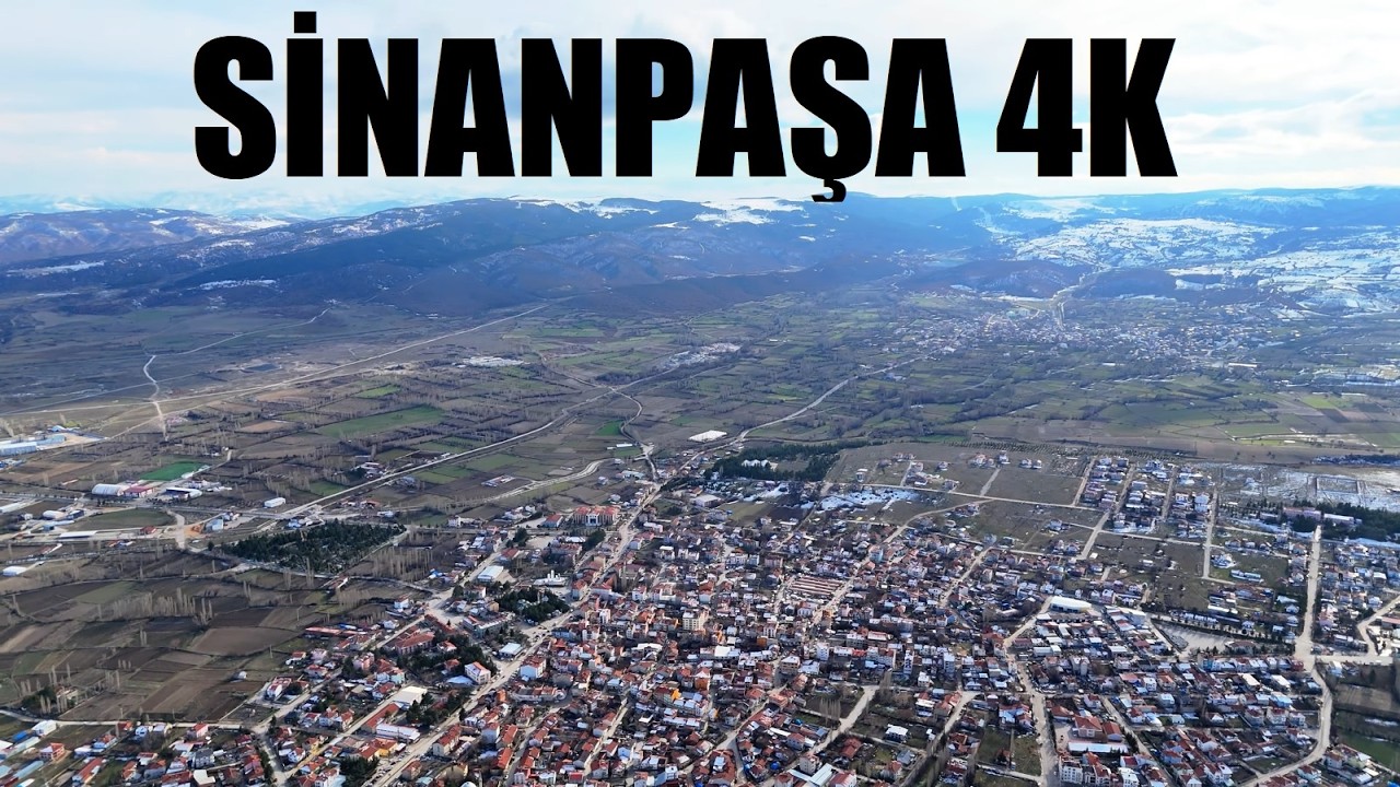 Afyon Sinanpaşa Drone Uçuşu (4K)