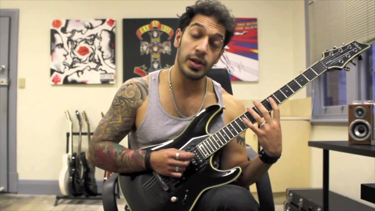 How to play 'Winter Madness' by Wintersun Guitar Solo Lesson pt1