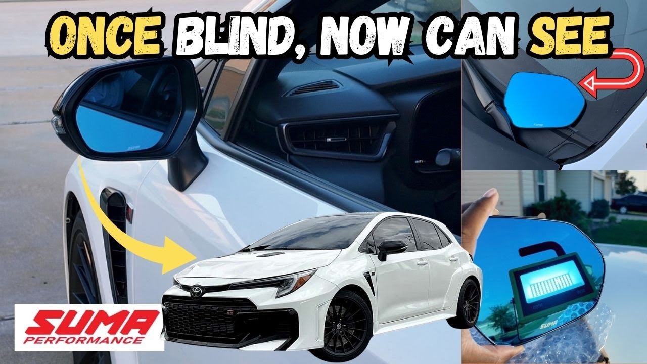 GR Corolla Mod You Didn’t Know You Needed 👀 | Improve Driving | SUMA Performance Mirror Upgrade!