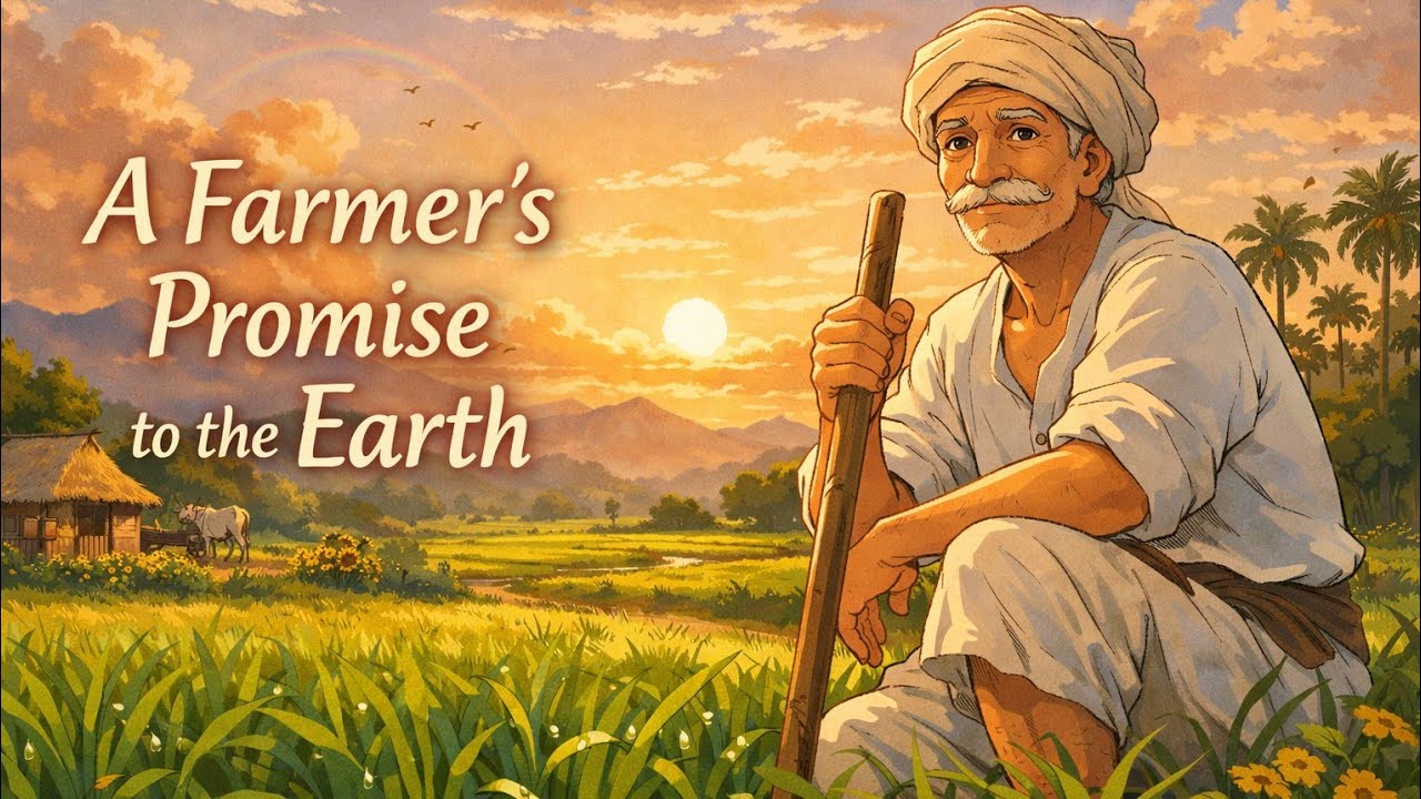 A Farmer’s Promise to the Earth| English listening practice|
