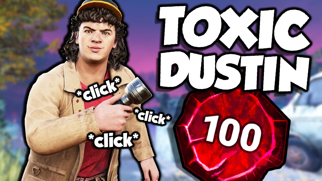 TOXIC DUSTIN Makes PRESTIGE 100 Killers RAGE - Dead by Daylight