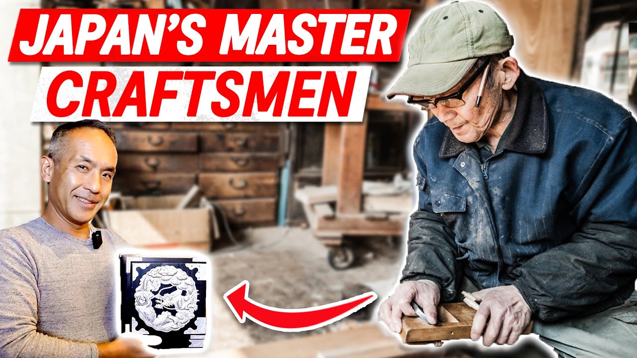 I Visited Japan’s MASTER Craftsmen | Sendai Tansu