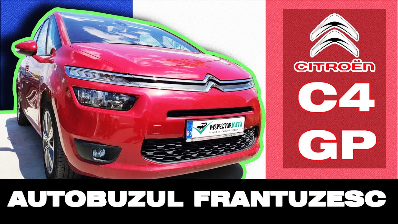 Autobuzul frantuzesc  |  Citroen C4 Grand Picasso 2.0 HDI 2015  |  Verificare auto second hand