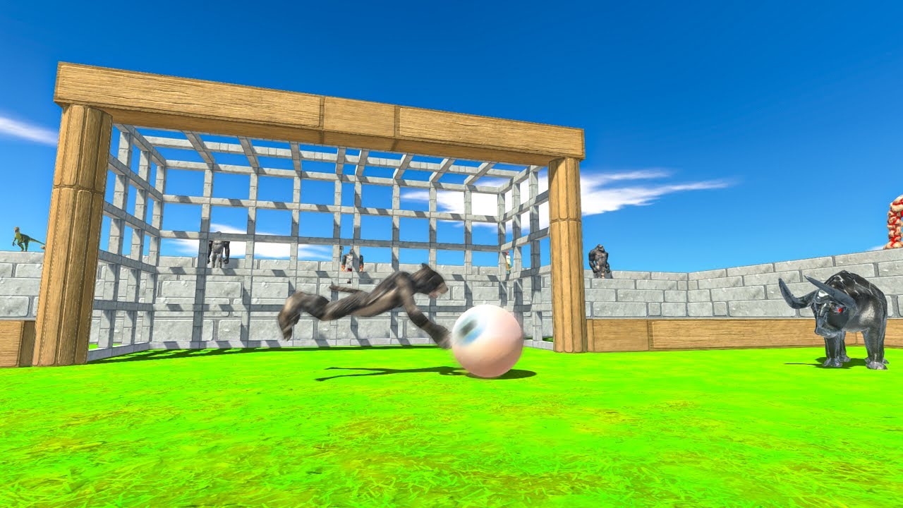 3v3 SOCCER | FANTASY PLAY FOOTBALL ARBS Animal Revolt Battle Simulator