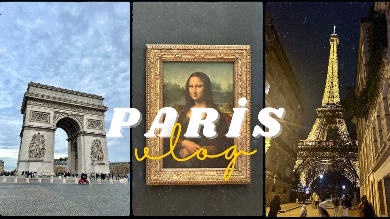 Paris Vlog | Louvre Müzesi, Eiffel Tower , Arc de Triomphe, Montmartre | Citypharma Alışverişi