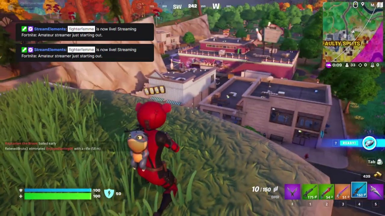 Amateur streamer just starting out.
