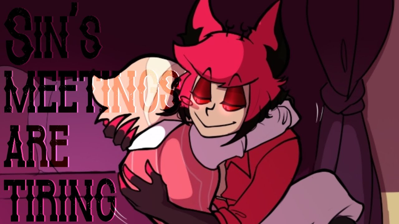 Sin's Meetings are Tiring | Hazbin Hotel comic dub | Radioapple 📻🍎 |