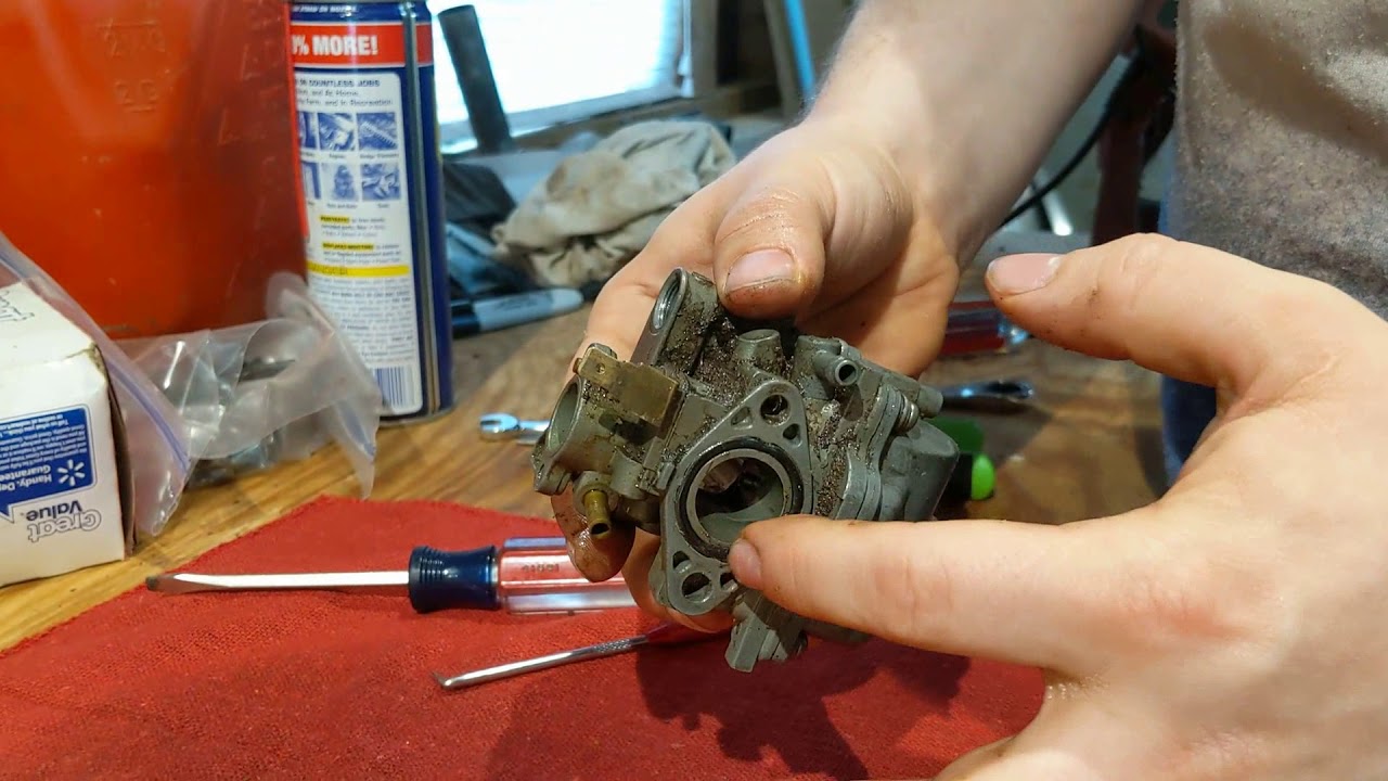 How to clean a carburetor TTR-90