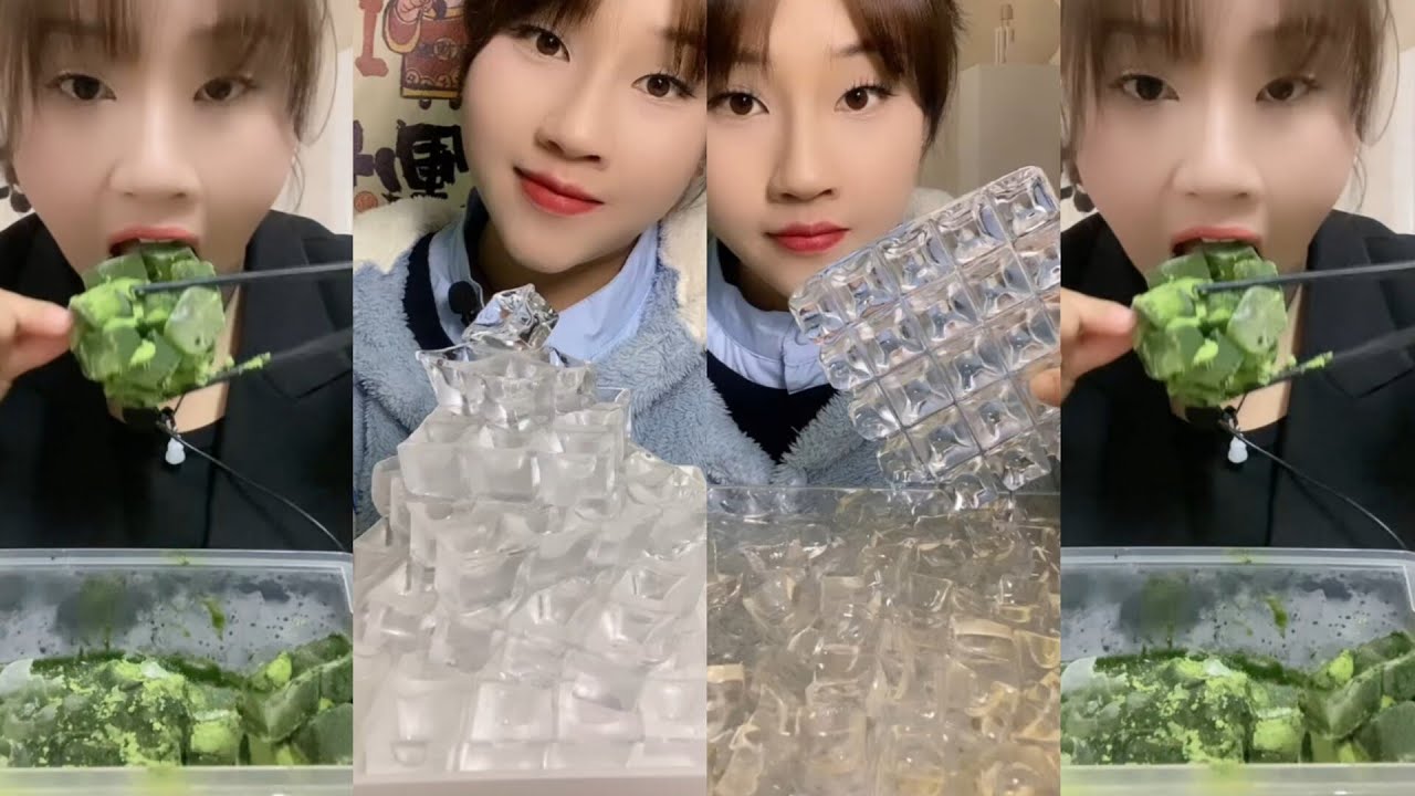 SOLO LZM| ICE CUBES| FRESH ICE CUBES #icecube #asmriceberg #matchice 