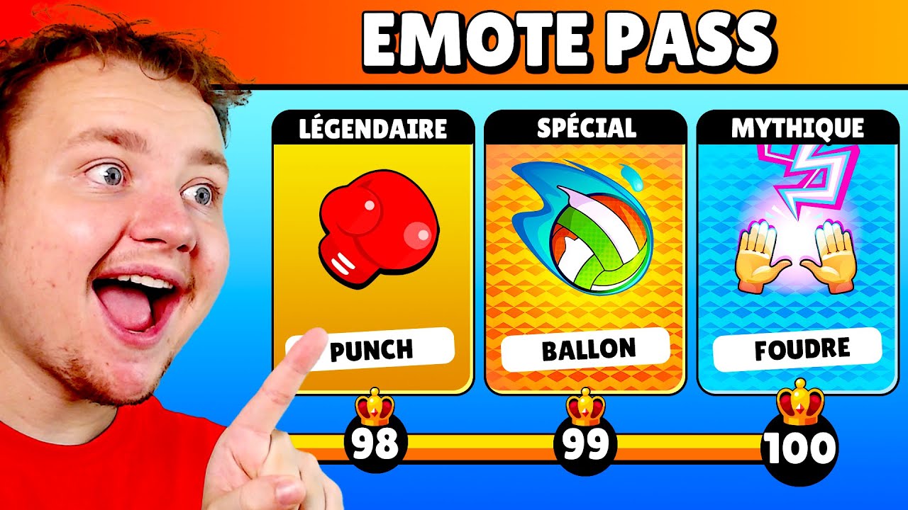 À chaque TOP 1, Mon Emote Devient PLUS FORTE sur Stumble Guys ! - STUMBLE GUYS FR