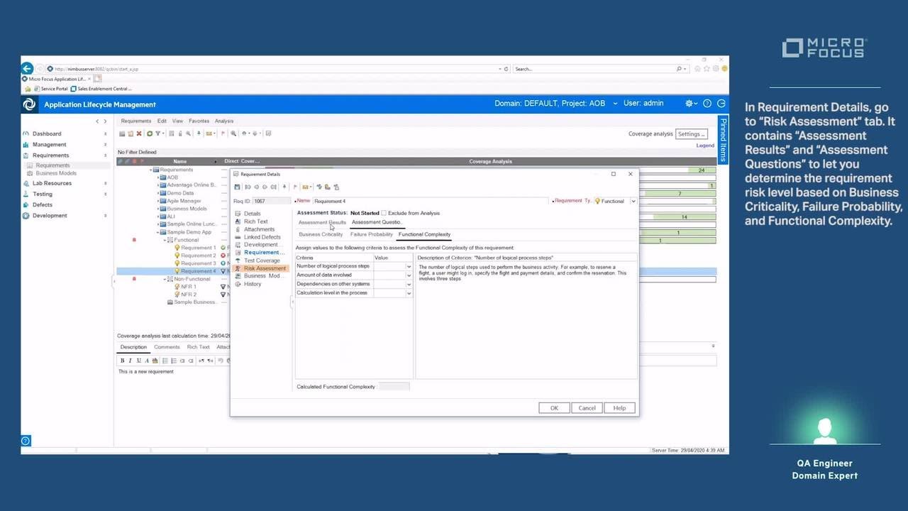 Using ALM Web Runner