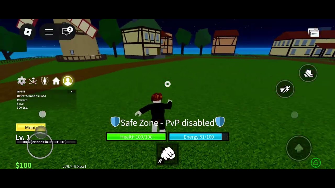 Playing blox fruits:part 1 #roblox #bloxfruits