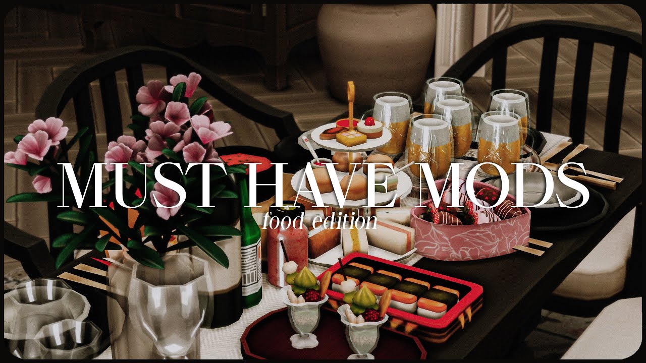 15+ FOOD RELATED MODS YOU NEED IN THE SIMS 4 FOR REALISTIC GAMEPLAY
