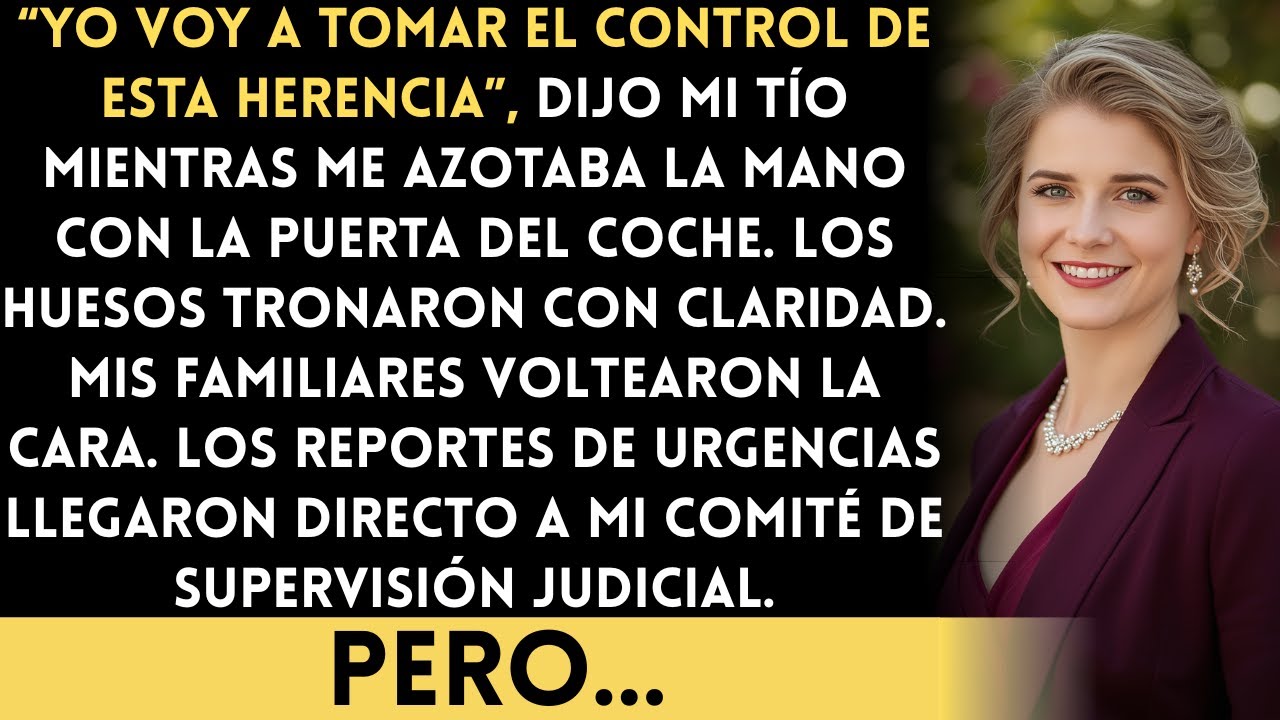 Mi tío me destrozó la muñeca por la albacea de la herencia — las radiografías llegaron a siete…