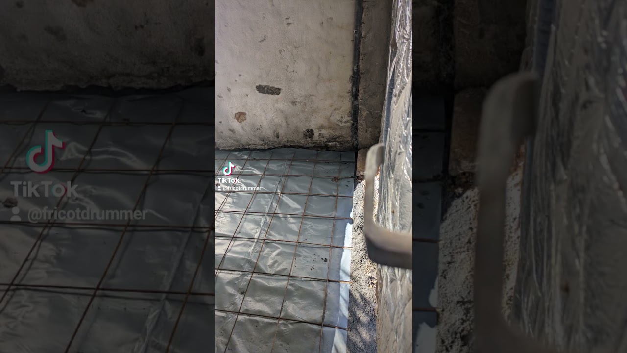 DALLAGE B&Eacute;TON SUR TERRE BATTUE deuxi&egrave;me partie