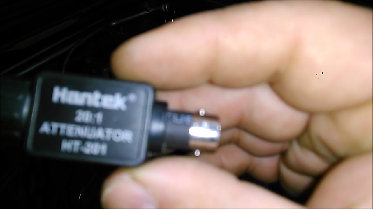COMO SE USAN LOS ATENUADORES EN UN OSCILOSCOPIO