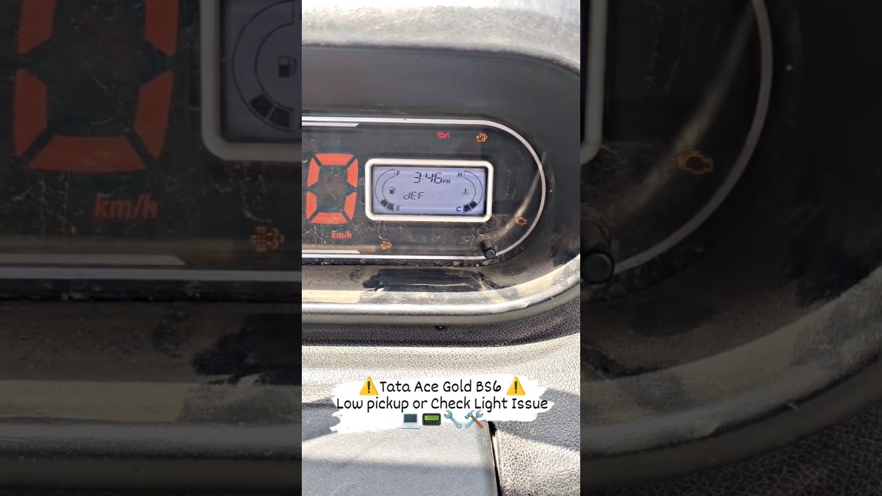 Tata Ace Gold HT Model Low Pickup Problem Diagnosis ✅🧐💯🔥#automobile #pickup