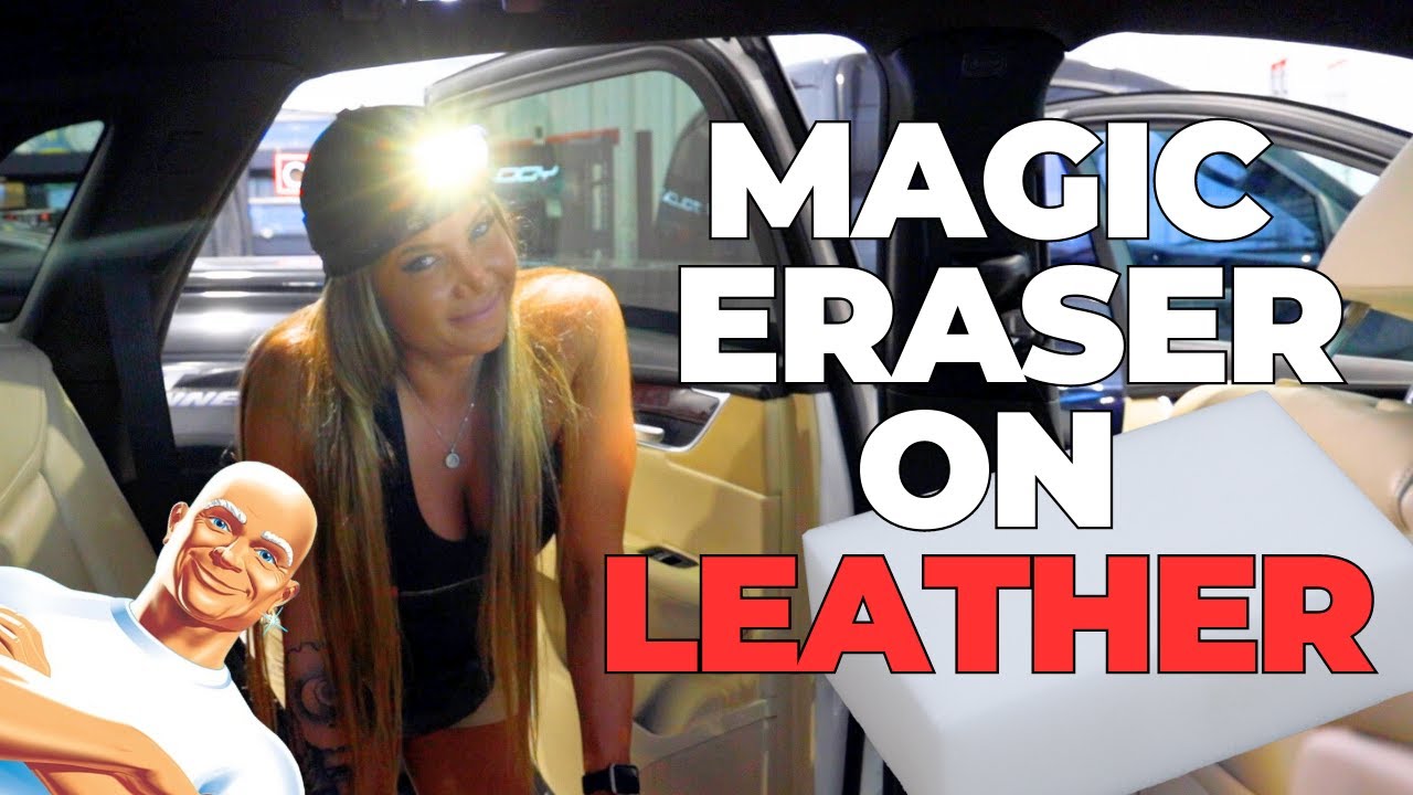 Unlock the Magic: How Magic Erasers Restore Leather to Perfection