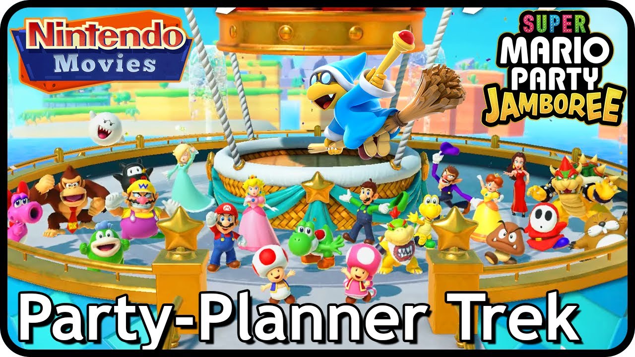 Super Mario Party Jamboree - Party-Planner Trek (100% Story Mode, Yoshi)