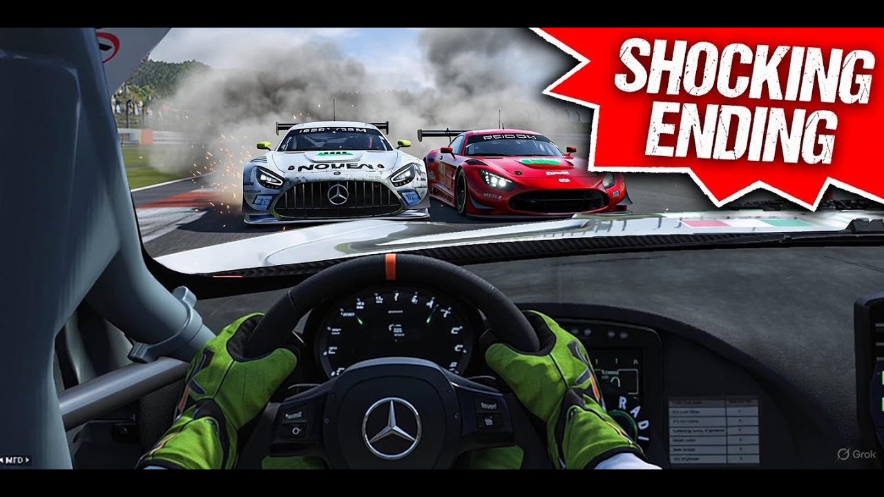LMU Daily Race at Fuji with Epic battles and a shocking Ending