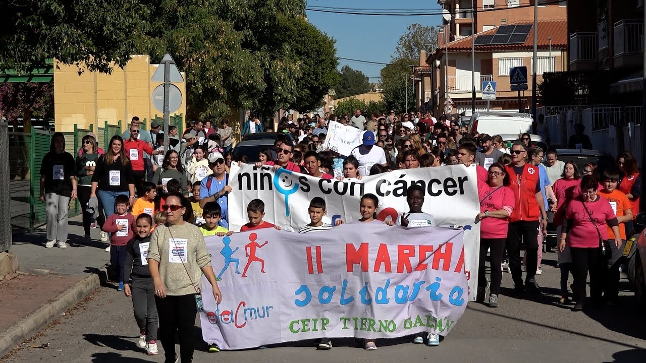 II Marcha Solidaria AFACMUR | Colegio Tierno Galván | Totana 2024