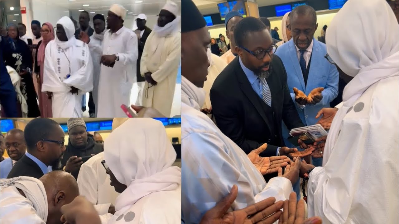 New York : Départ du nouveu Khalif des Layenes Mouhamadou Lamine Lahi