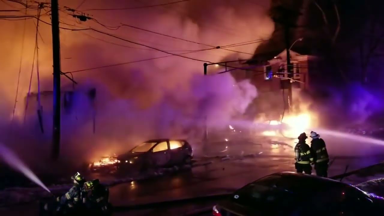 Historic FlashBack Fire 2018 Full City Block Fire Apocalypse Newark Nj