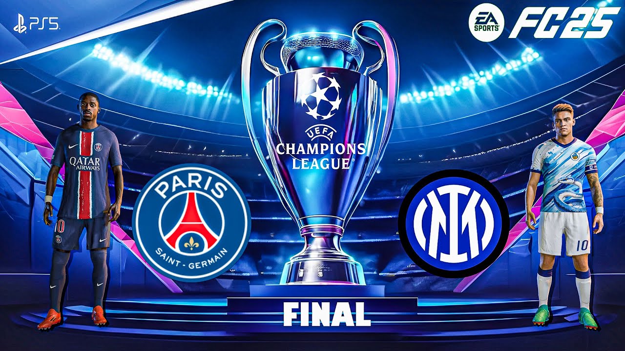 FC 25 - PSG Vs Inter - UEFA Champions League FINAL 24/25 | PS5™ [4K60]